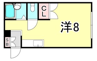 ヴィラ上ヶ原の物件間取画像